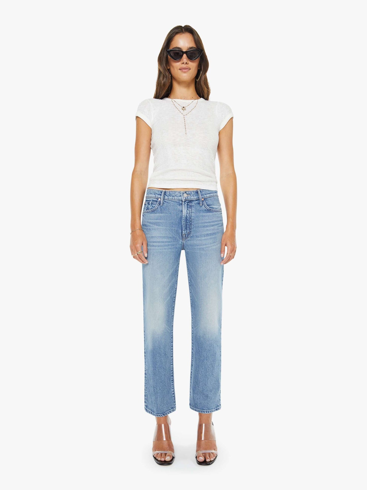 Mother Denim Women The Kick It Ankle