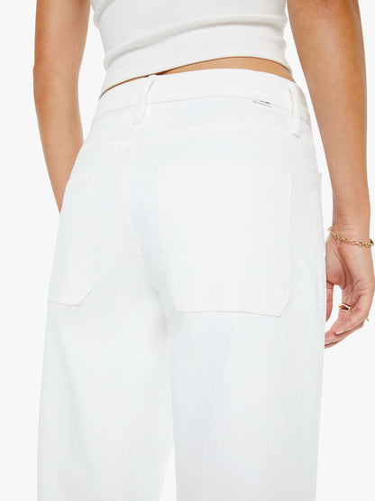 Mother Denim Women The Patch Pocket Mid Rise Maven Ankle