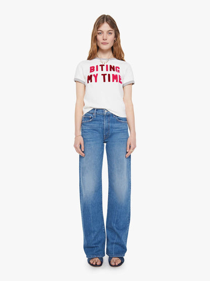 Mother Denim Women The Mid Rise Lasso Sneak