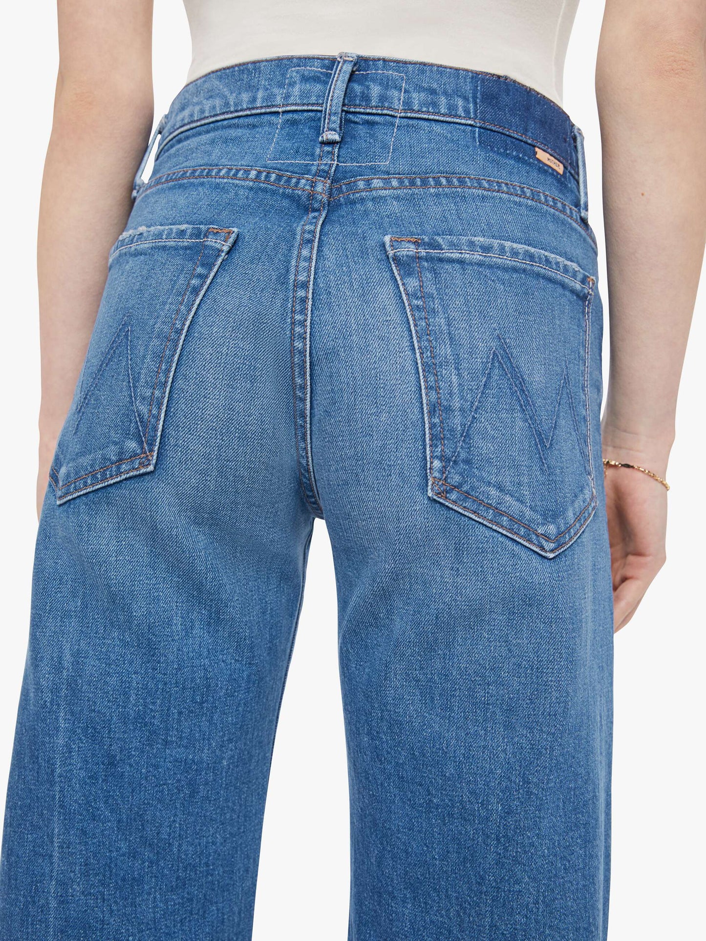 Mother Denim Women The Mid Rise Lasso Sneak