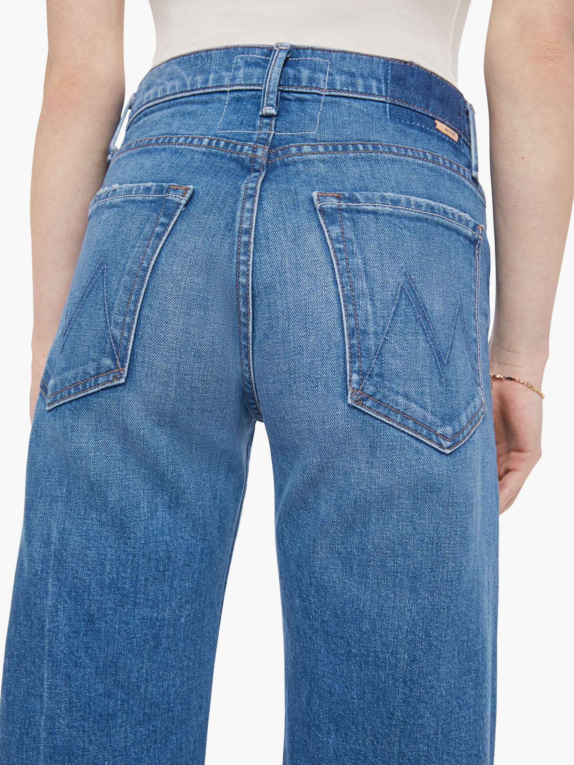 Mother Denim Women The Mid Rise Lasso Sneak