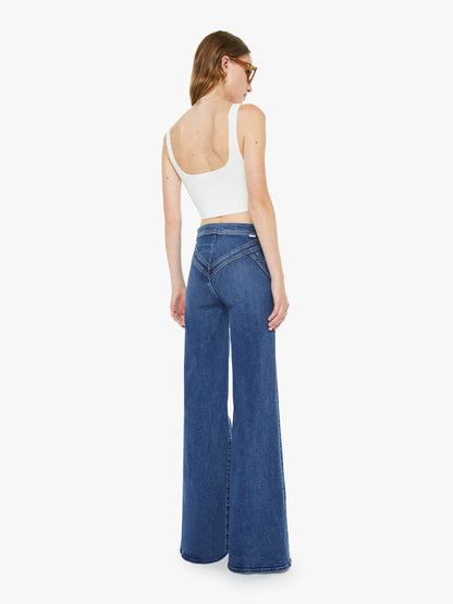 Mother Denim Women The Criss Cross Roller Heel