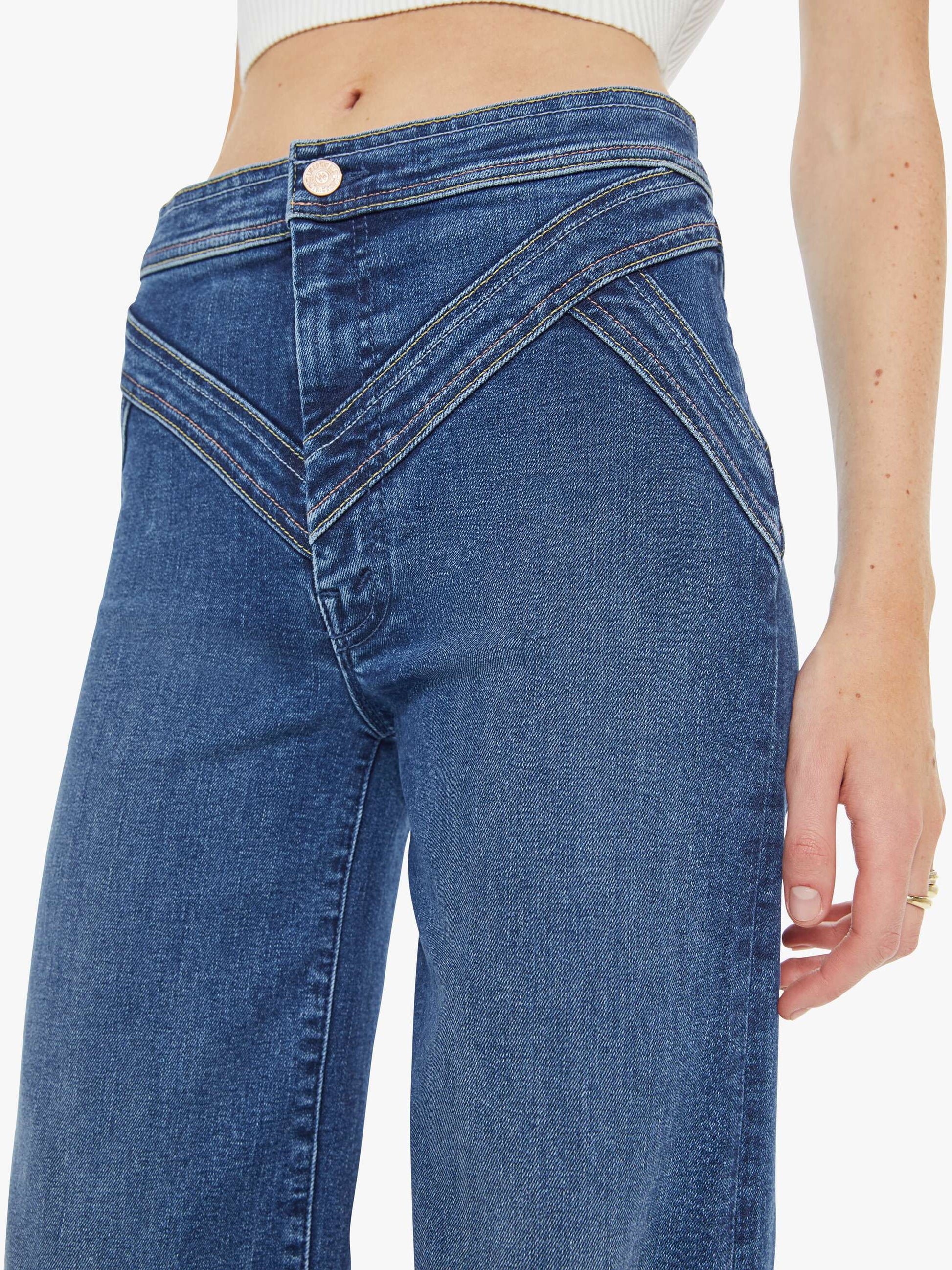 Mother Denim Women The Criss Cross Roller Heel