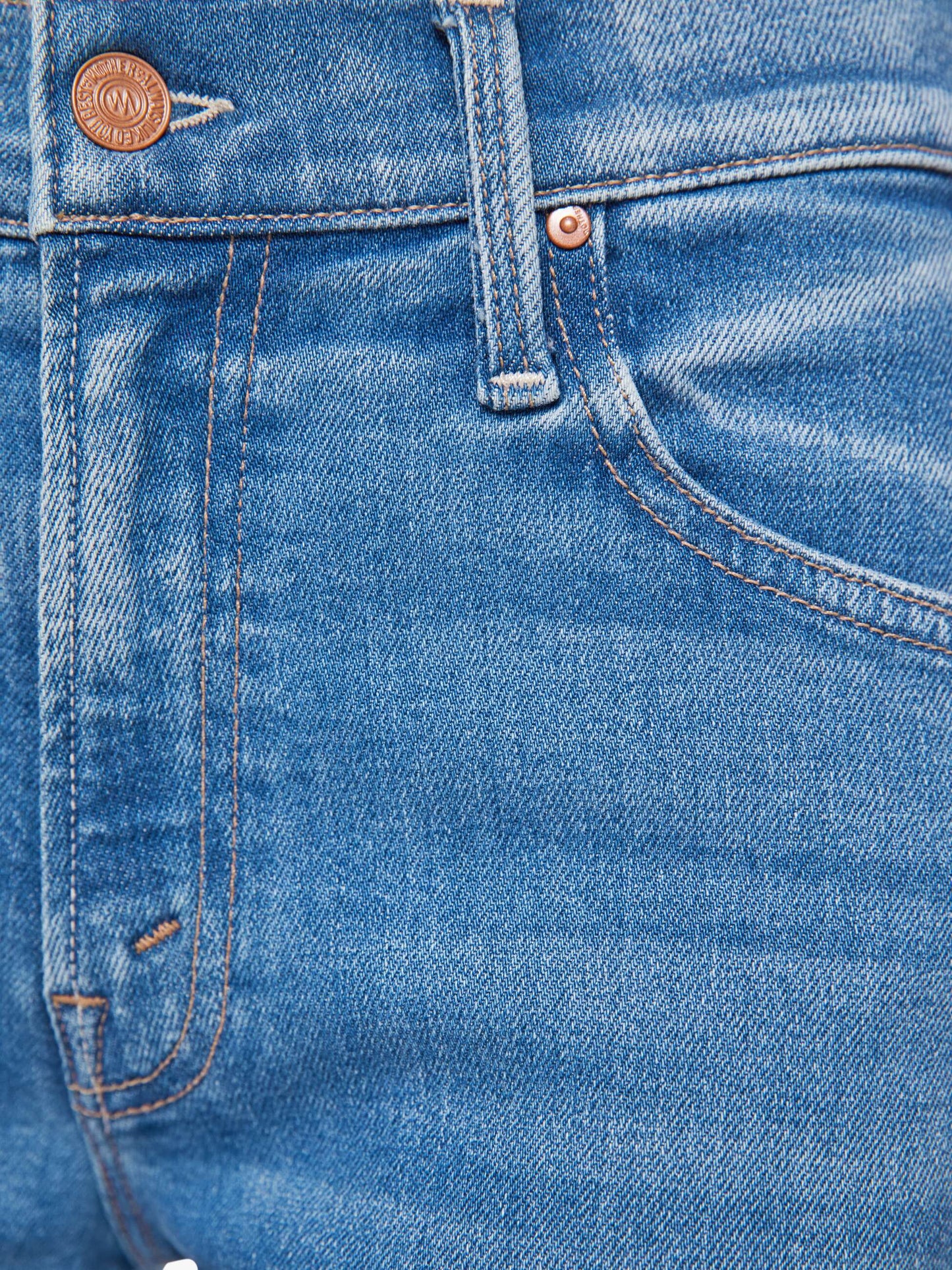 Mother Denim Women The Mid Rise Rambler Zip Ankle