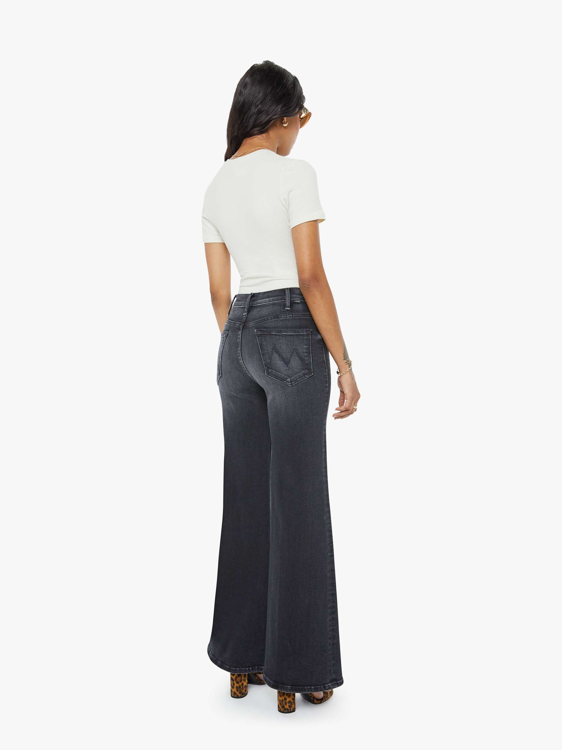 Mother Denim Women PETITES The Lil Hustler Roller Sneak