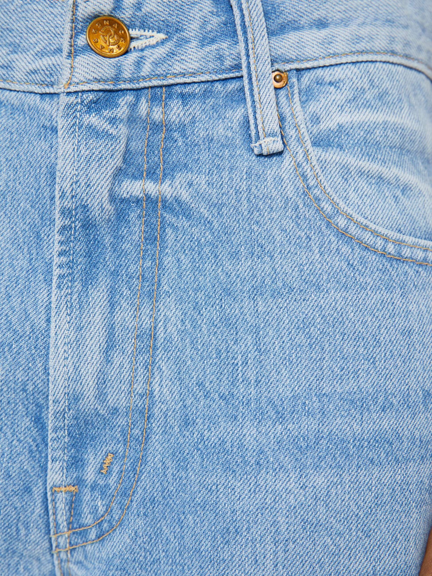 Mother Denim Women PETITES The Lil Lemon Twist Sneak