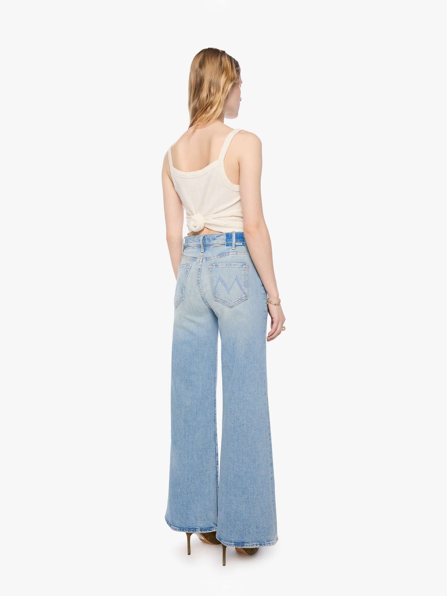 Mother Denim Women PETITES The Lil Hustler Roller Sneak
