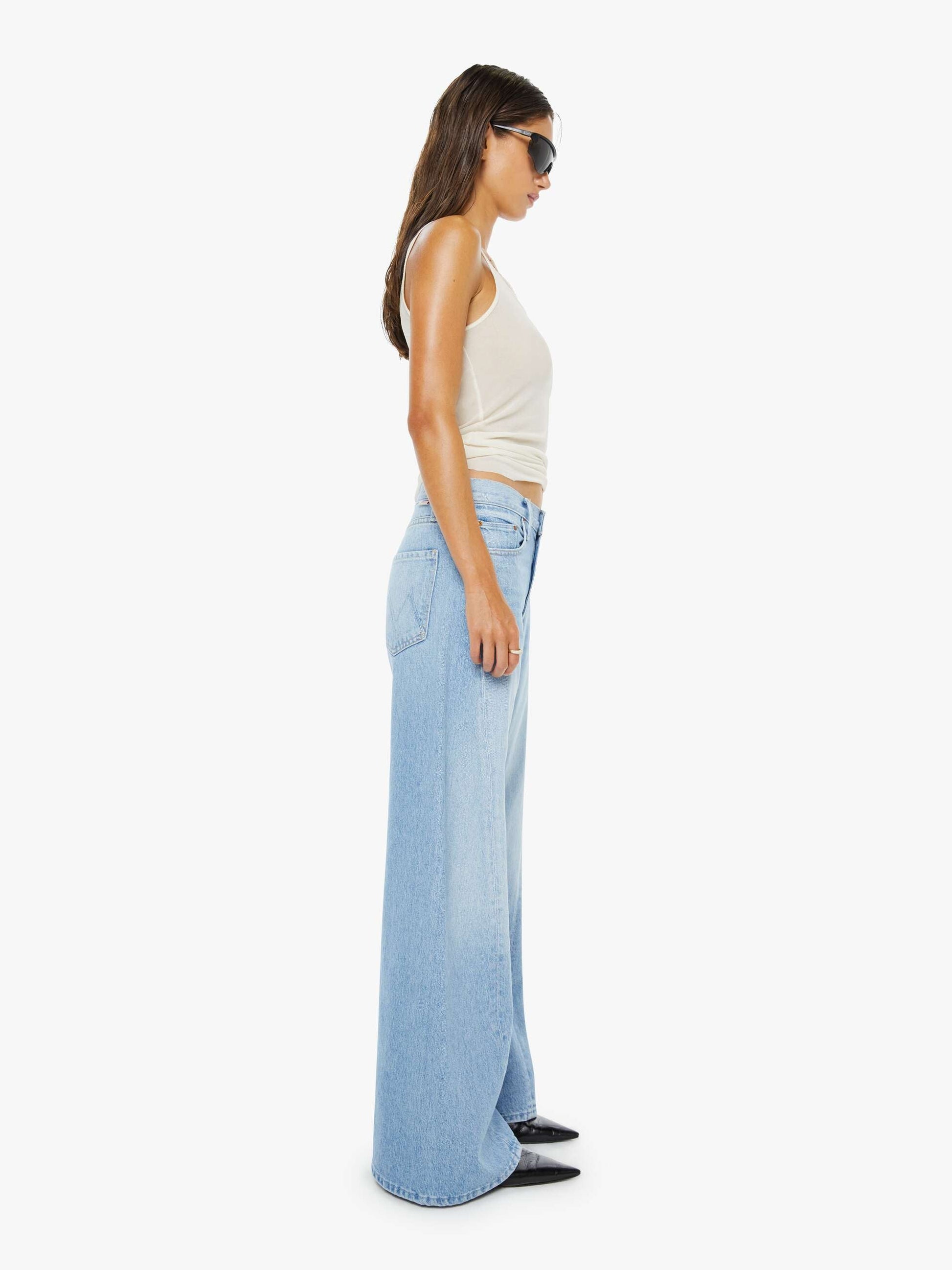 Mother Denim Women SNACKS! The Lemon Twist Sneak