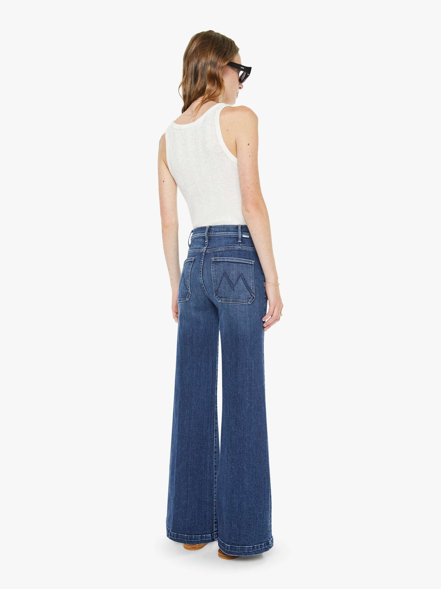 Mother Denim Women The Hustler Roller Patch Pocket Skimp