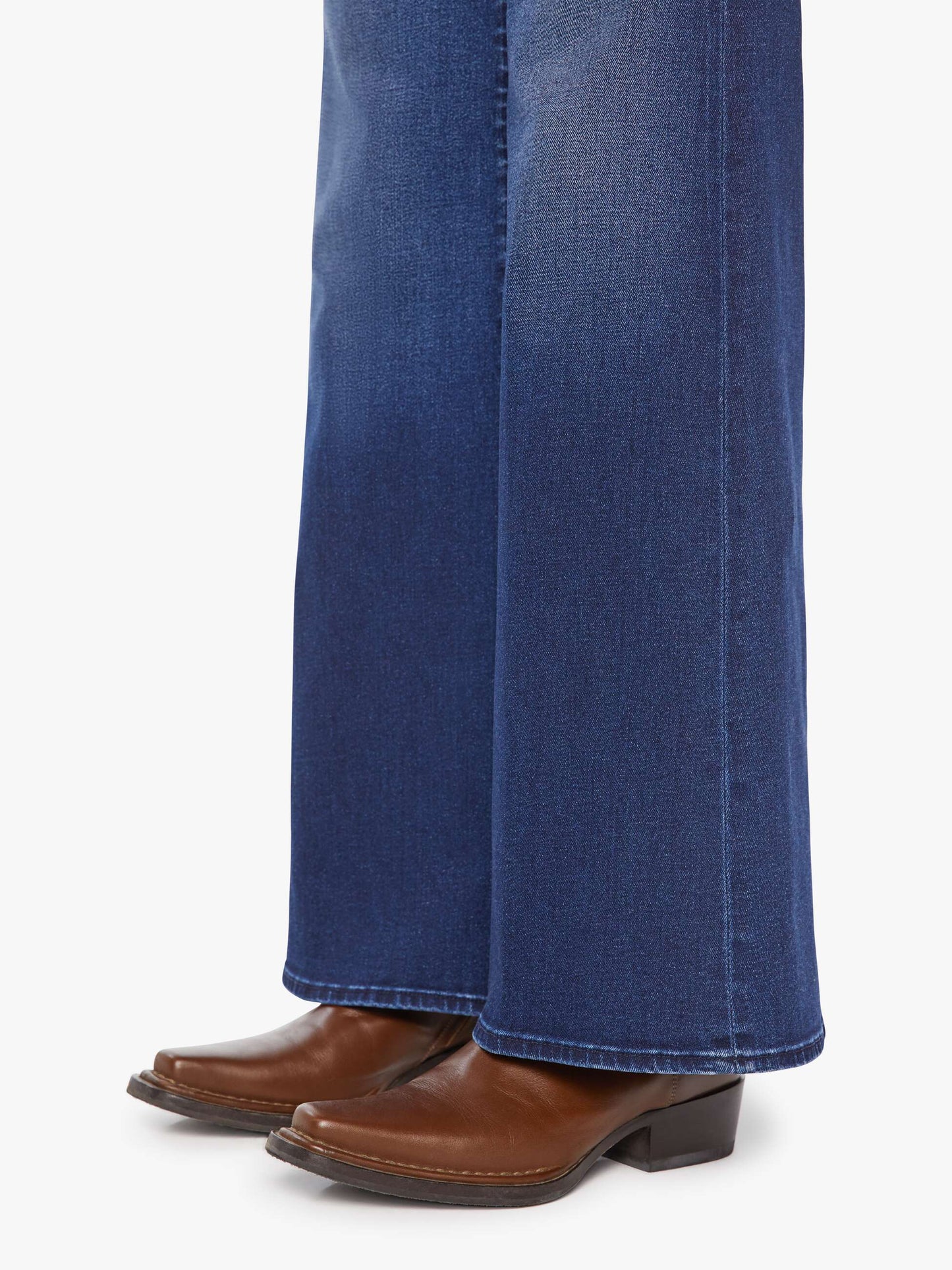 Mother Denim Women The Hustler Roller Sneak