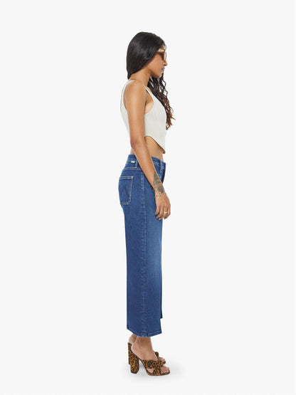 Mother Denim Women PETITES The Lil Patch Pocket Mid Rise Maven Ankle