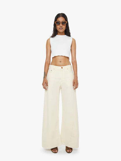 Mother Denim Women PETITES The Lil Lemon Twist Sneak