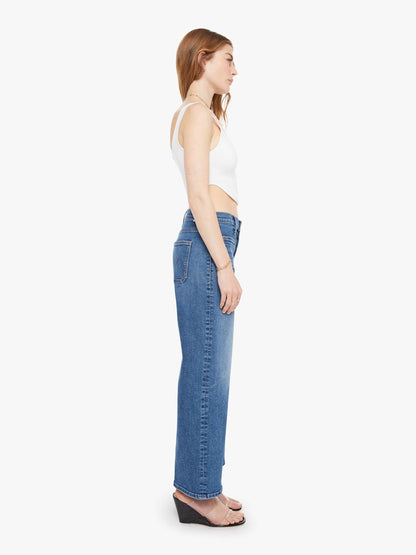 Mother Denim Women The Patch Pocket Mid Rise Maven Ankle