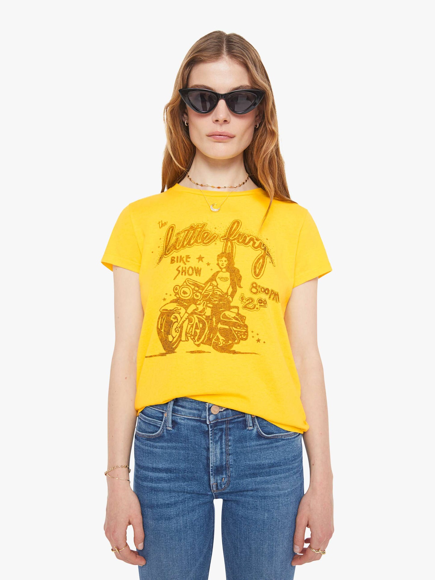 Mother Denim Women The Patch Pocket Mid Rise Maven Ankle