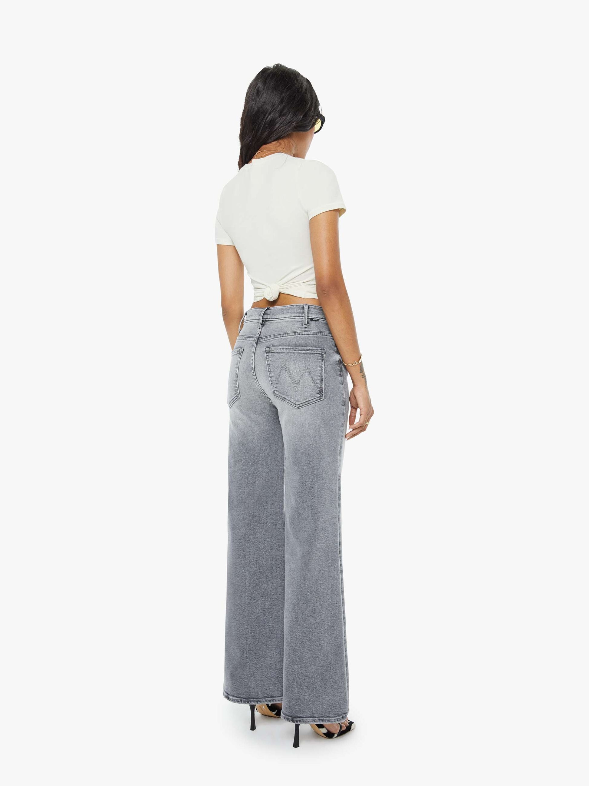 Mother Denim Women PETITES The Lil Hustler Roller Skimp