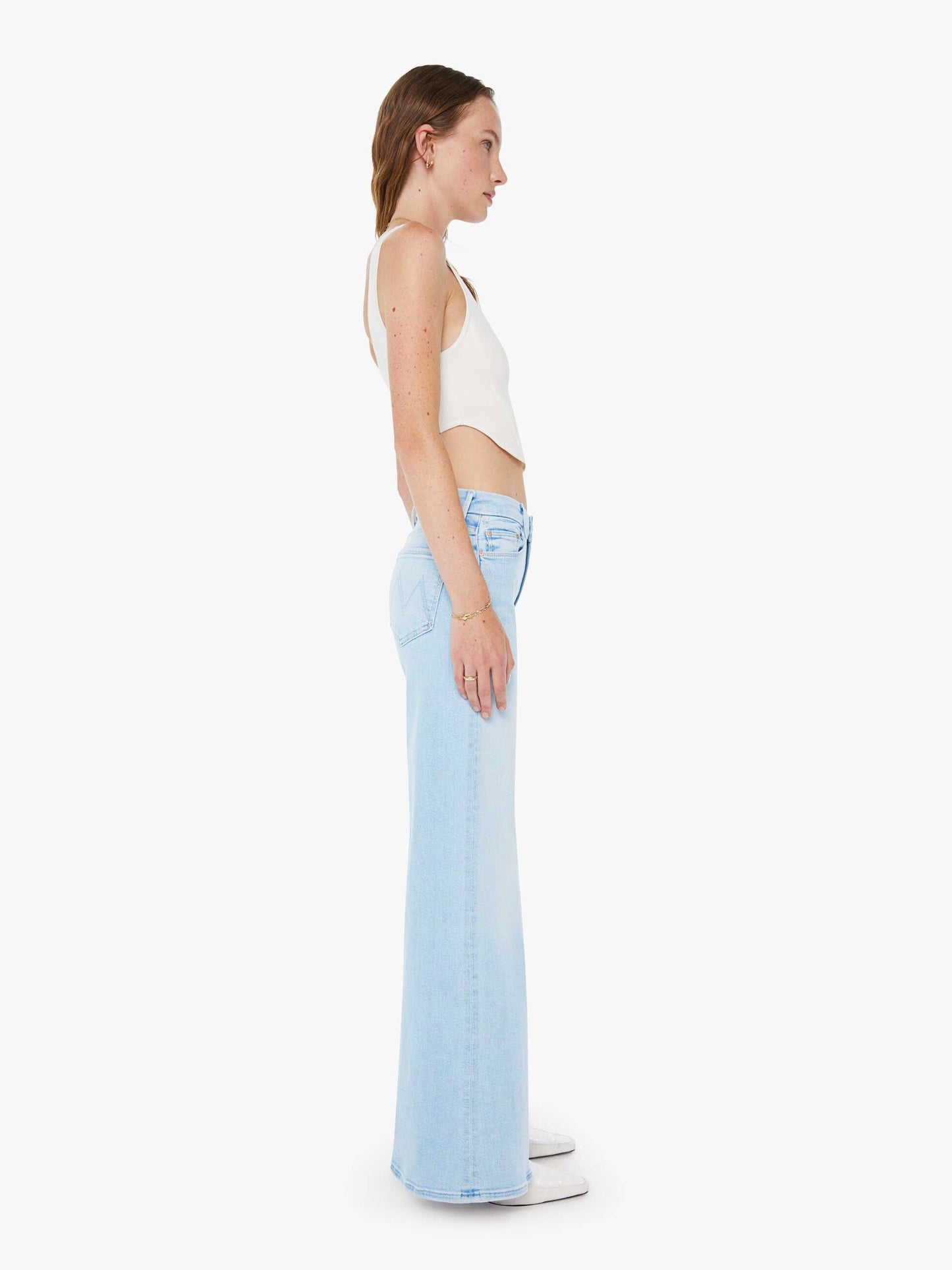 Mother Denim Women The Roller Sneak