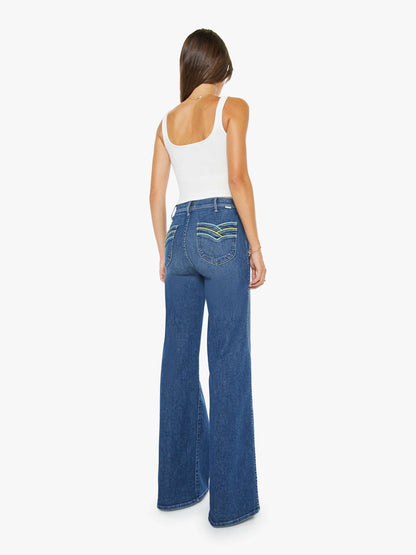 Mother Denim Women The Pipeline Hustler Roller Sneak