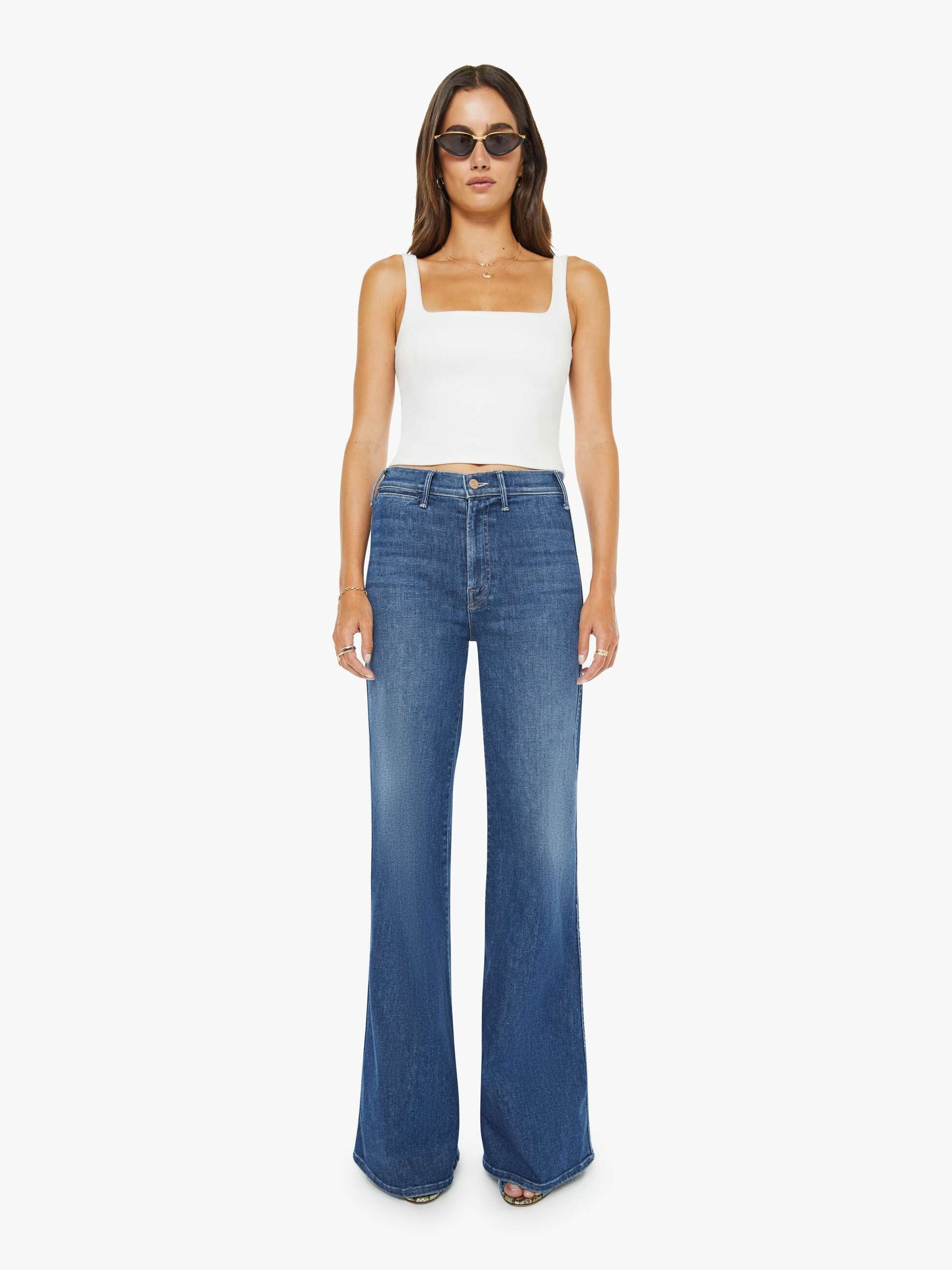 Mother Denim Women The Pipeline Hustler Roller Sneak