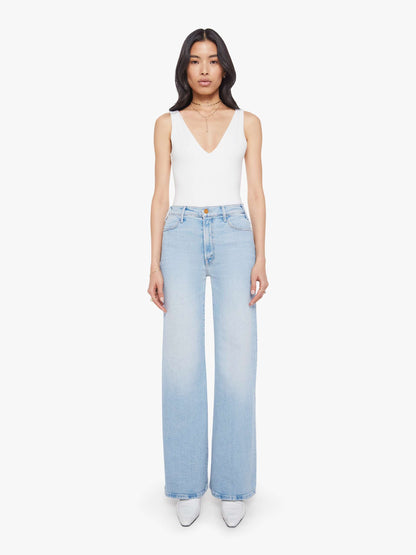 Mother Denim Women The Hustler Roller Sneak
