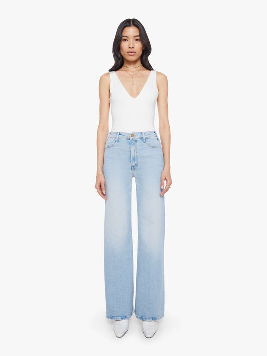Mother Denim Women The Hustler Roller Sneak