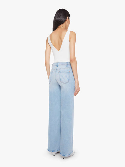 Mother Denim Women The Hustler Roller Sneak