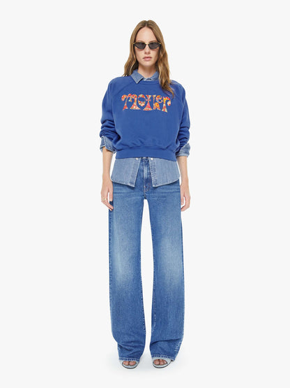 Mother Denim Women The Mid Rise Lasso Heel