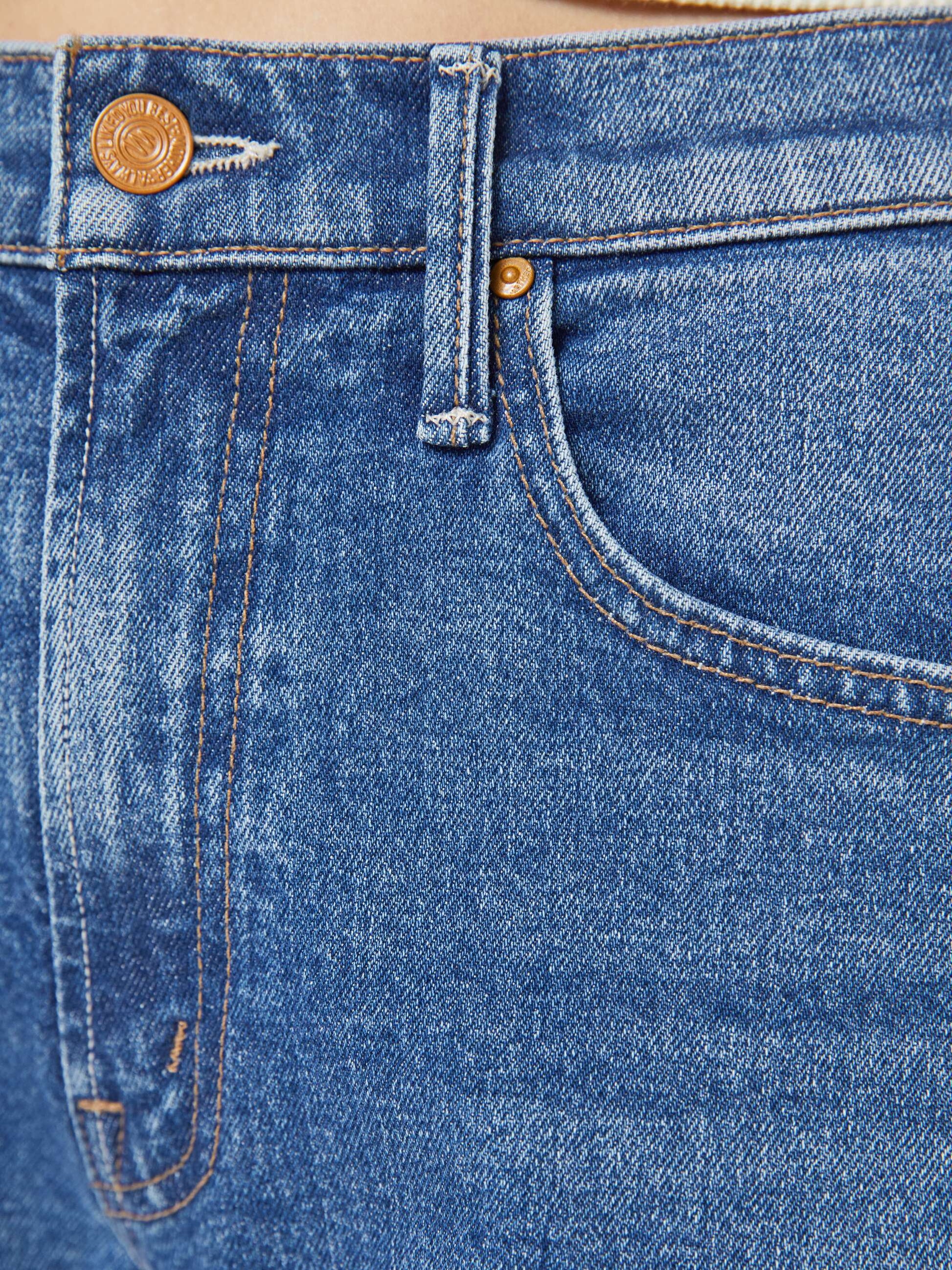 Mother Denim Women The Mid Rise Lasso Heel