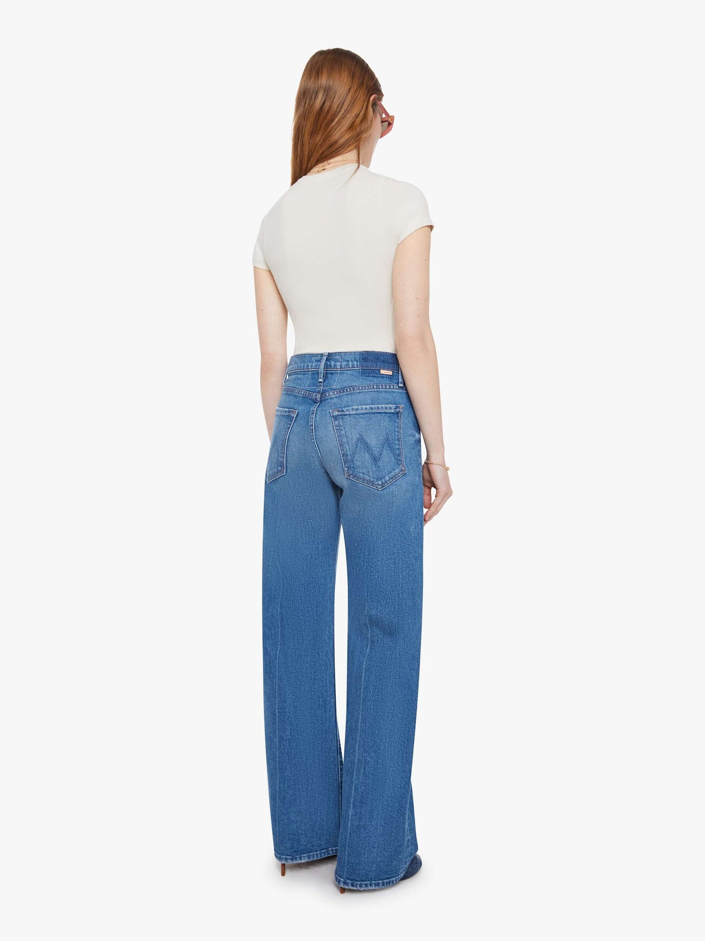 Mother Denim Women The Mid Rise Lasso Sneak