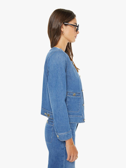 Mother Denim Women The Stashed Hustler Roller Sneak