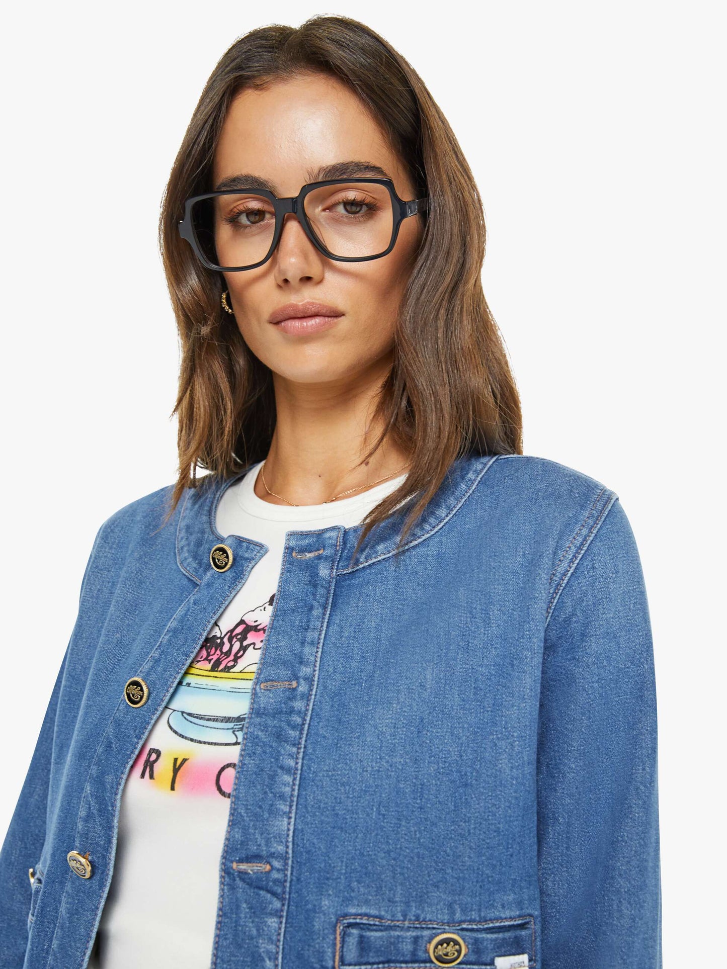 Mother Denim Women The Stashed Hustler Roller Sneak