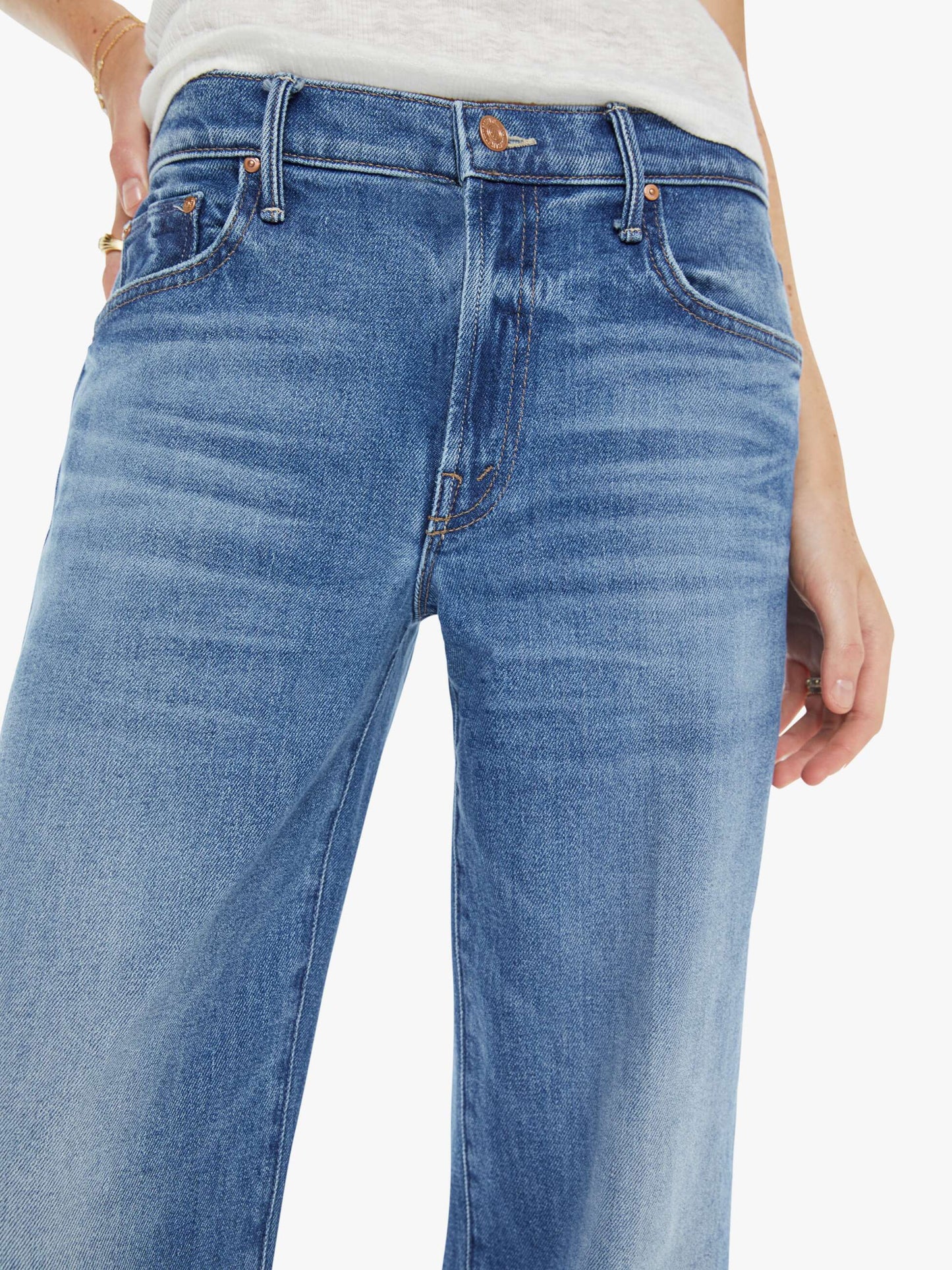 Mother Denim Women The Mid Rise Maven Ankle