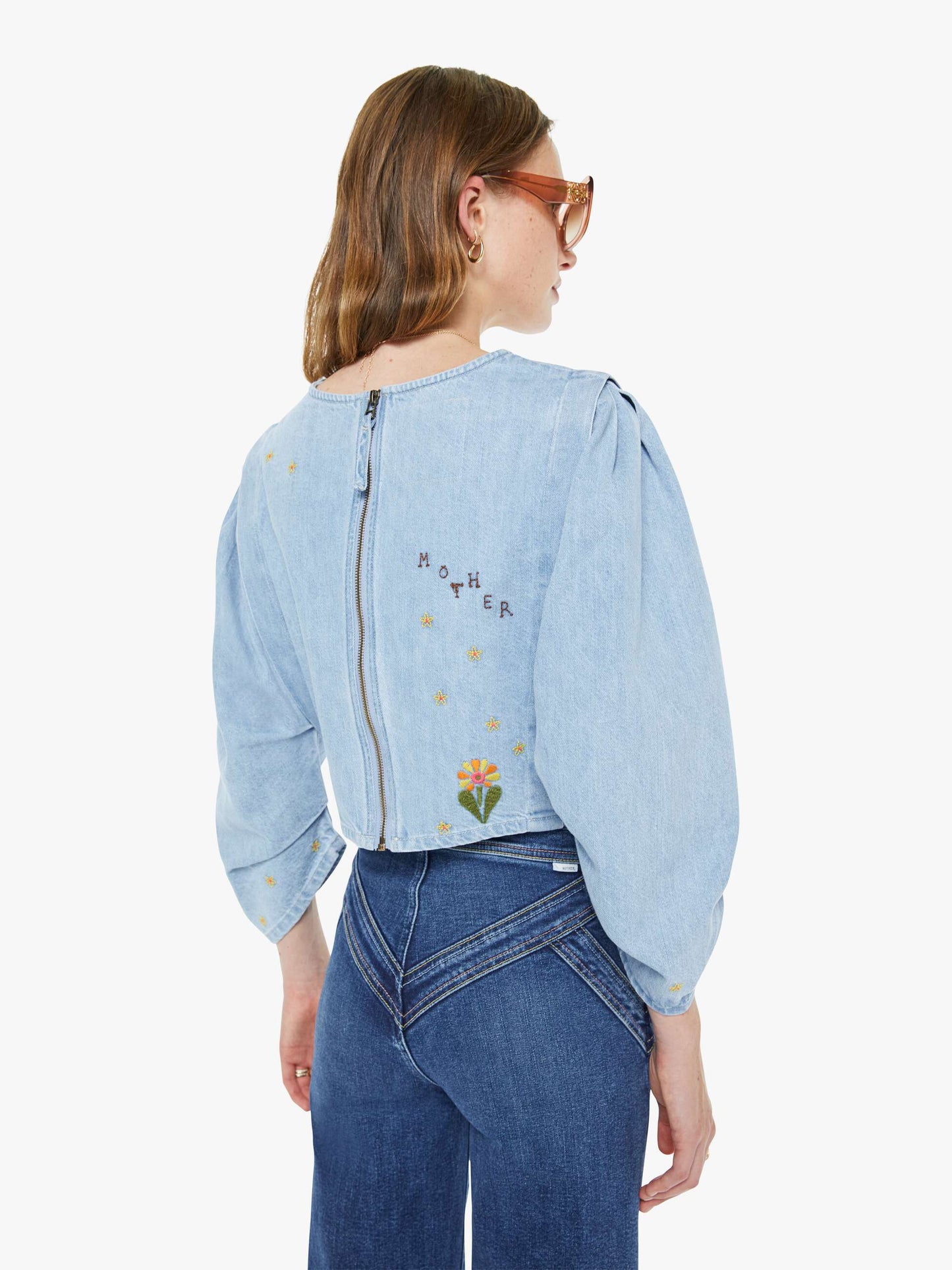 Mother Denim Women The Criss Cross Roller Heel