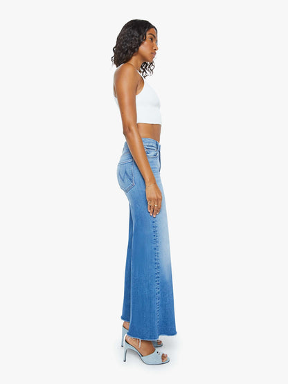 Mother Denim Women The Roller Fray