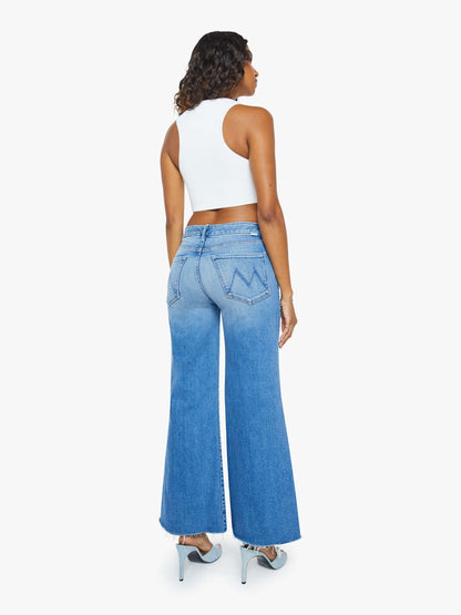 Mother Denim Women The Roller Fray