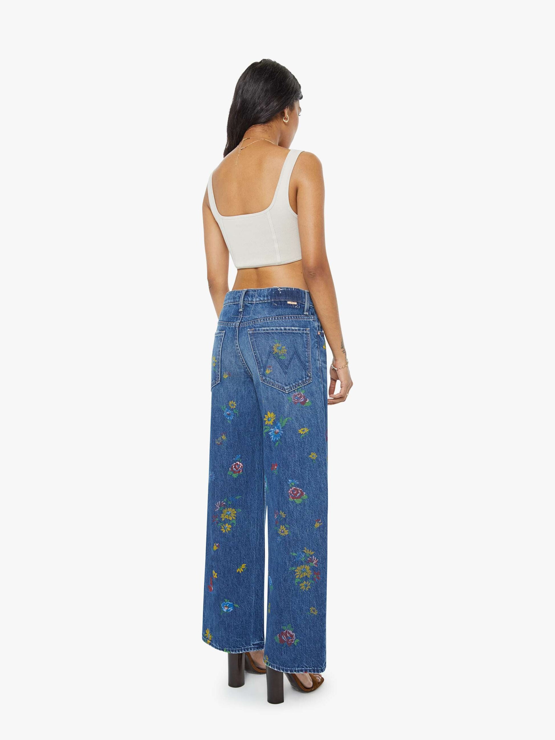 Mother Denim Women PETITES The Lil Rerun Zip Sneak