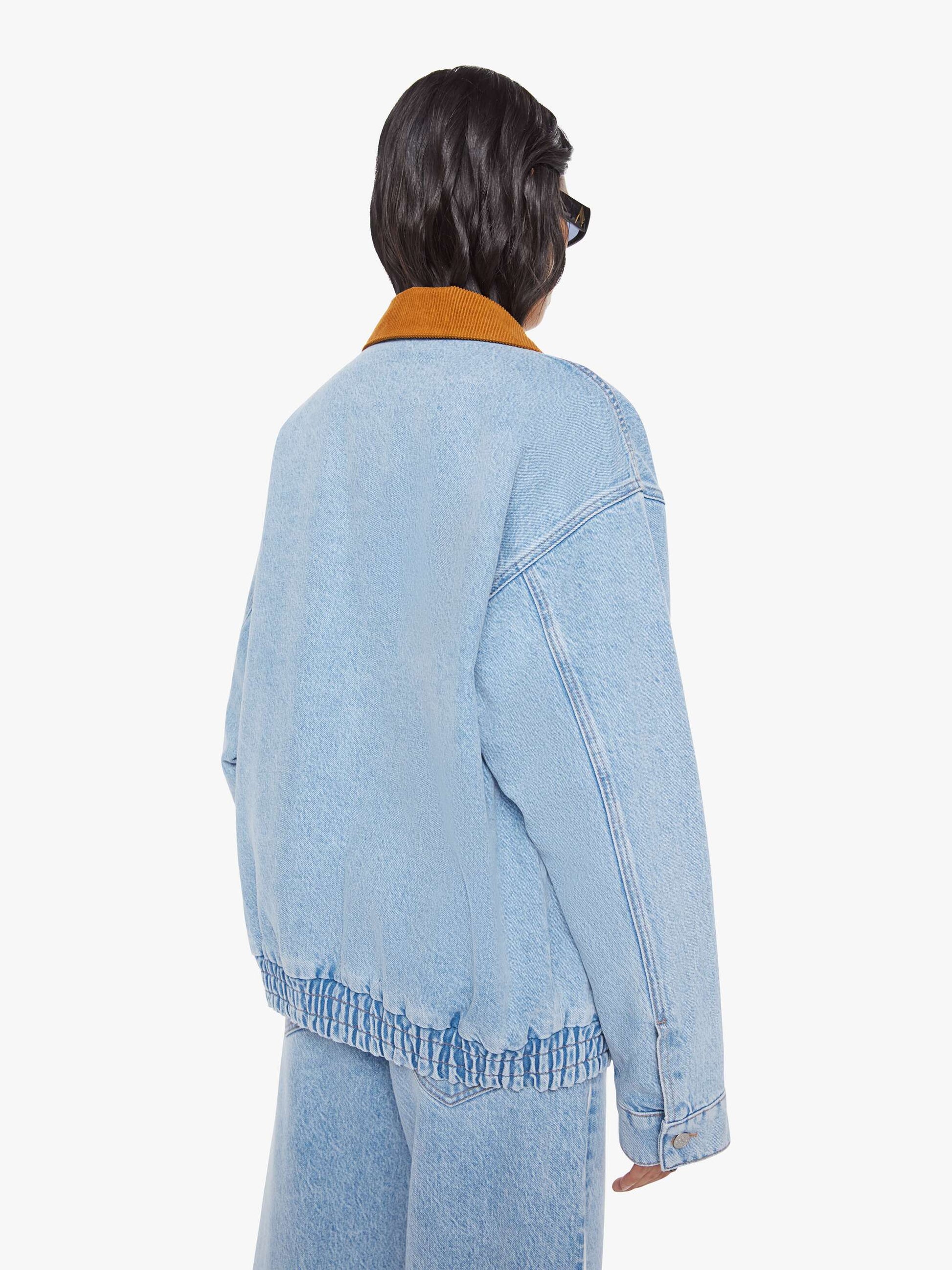 Mother Denim Women SNACKS! The Nacho Double Dip Nerdy Fray