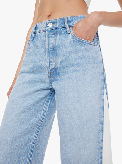 Mother Denim Women SNACKS! The Nacho Double Dip Nerdy Fray