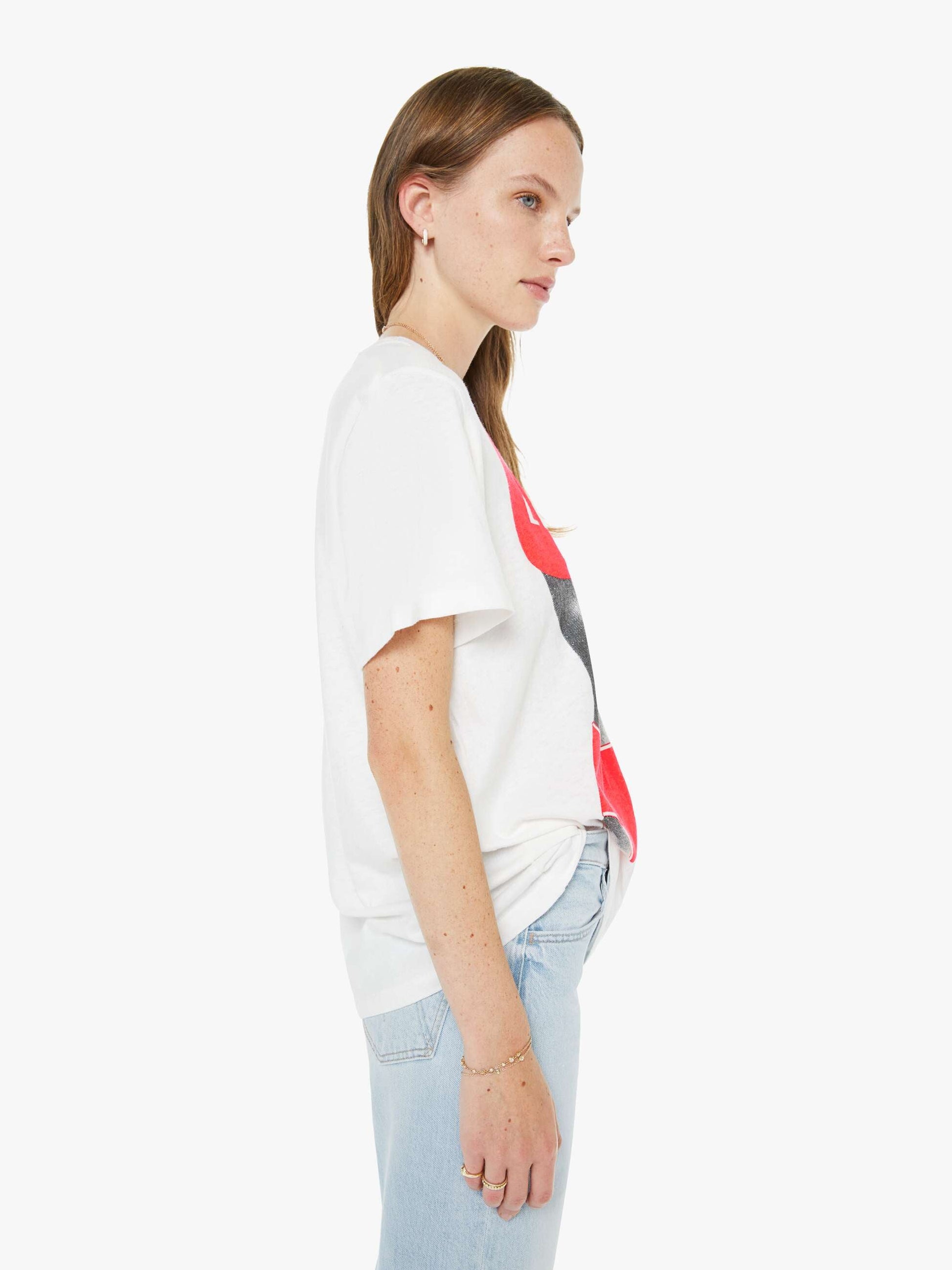 Mother Denim Women The Hustler Roller Skimp Fray
