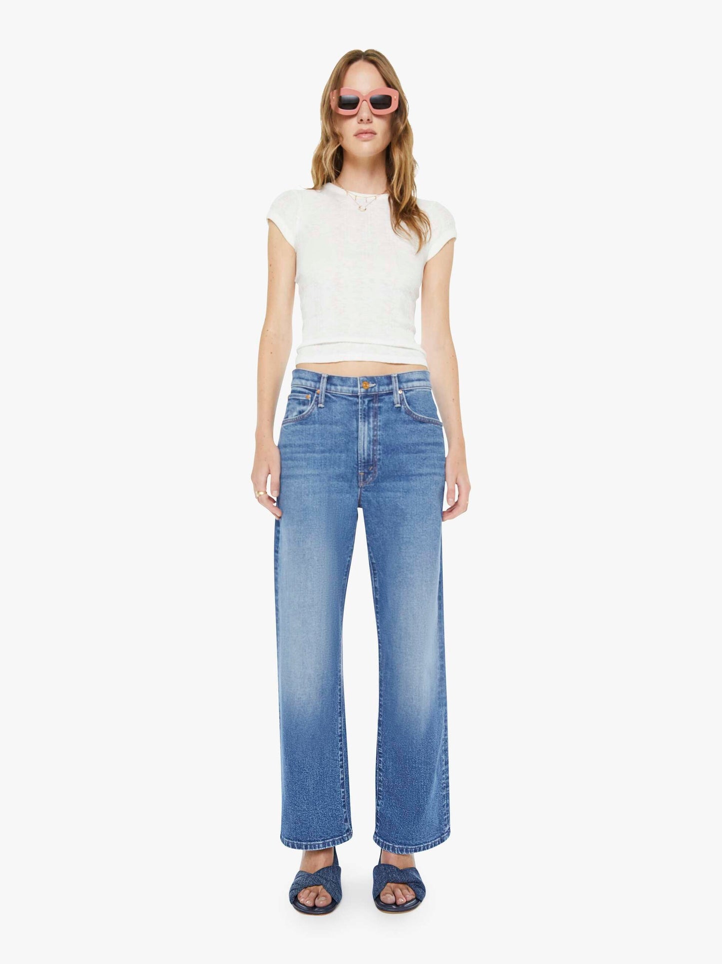 Mother Denim Women The Dodger Ankle