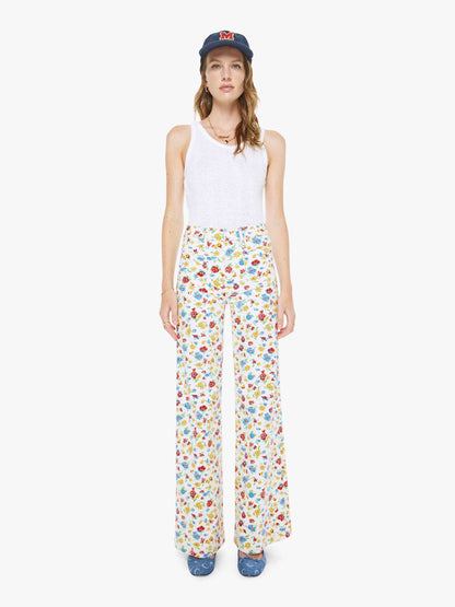 Mother Denim Women The Hustler Roller Patch Pocket Sneak