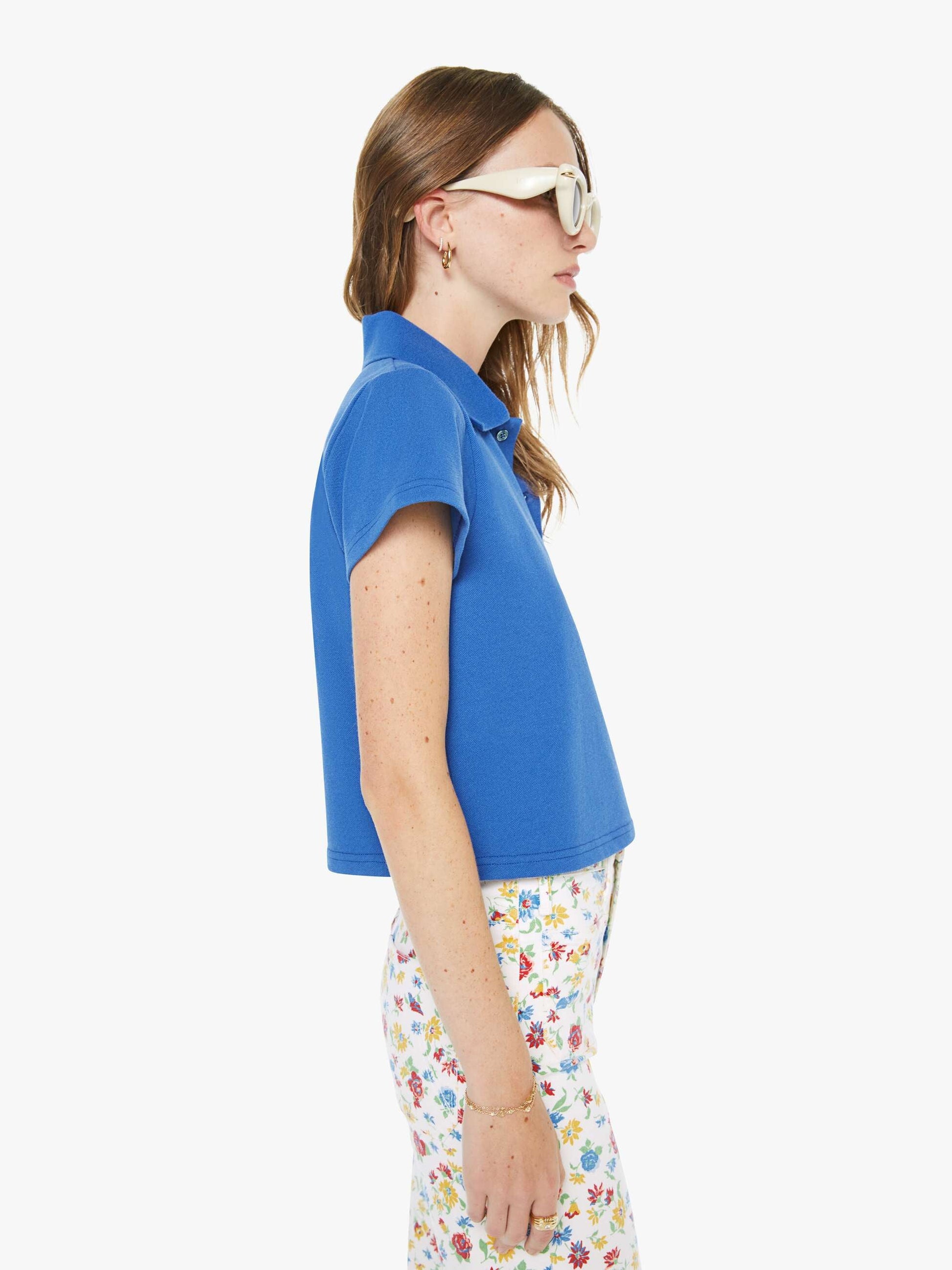 Mother Denim Women The Hustler Roller Patch Pocket Sneak