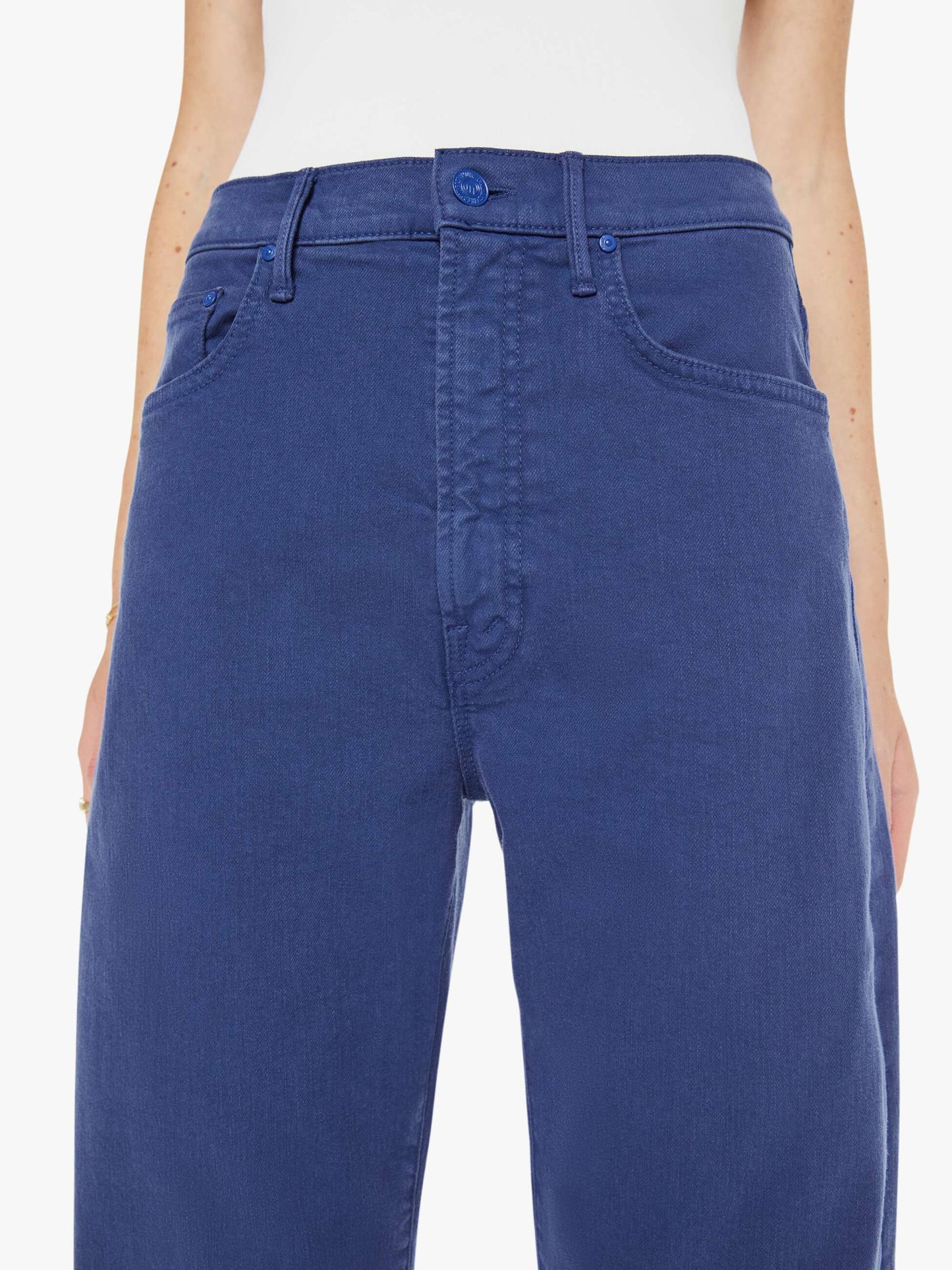 Mother Denim Women The Lasso Sneak