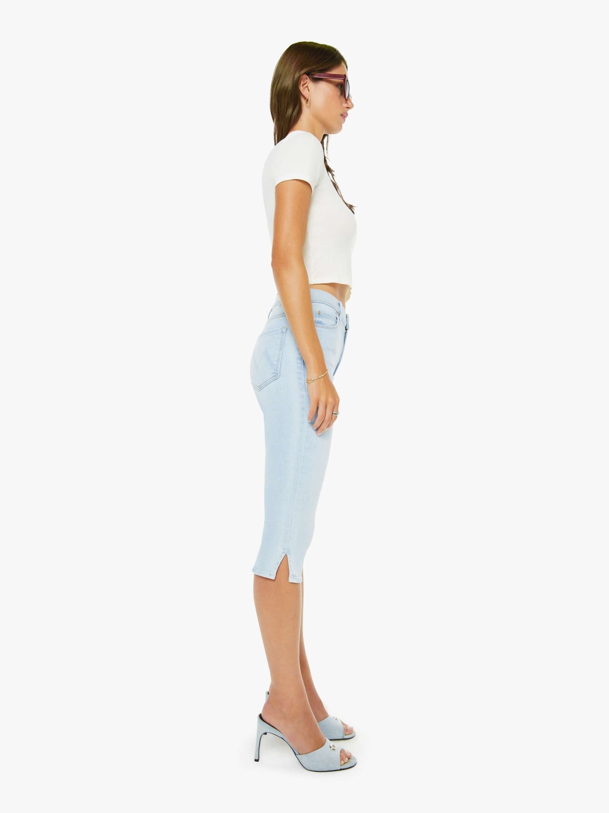 Mother Denim Women The Stunner Zip Bunny Snip
