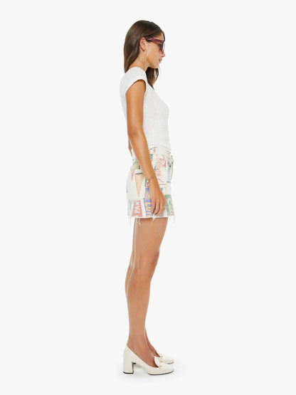 Mother Denim Women The Ditcher Mini Fray