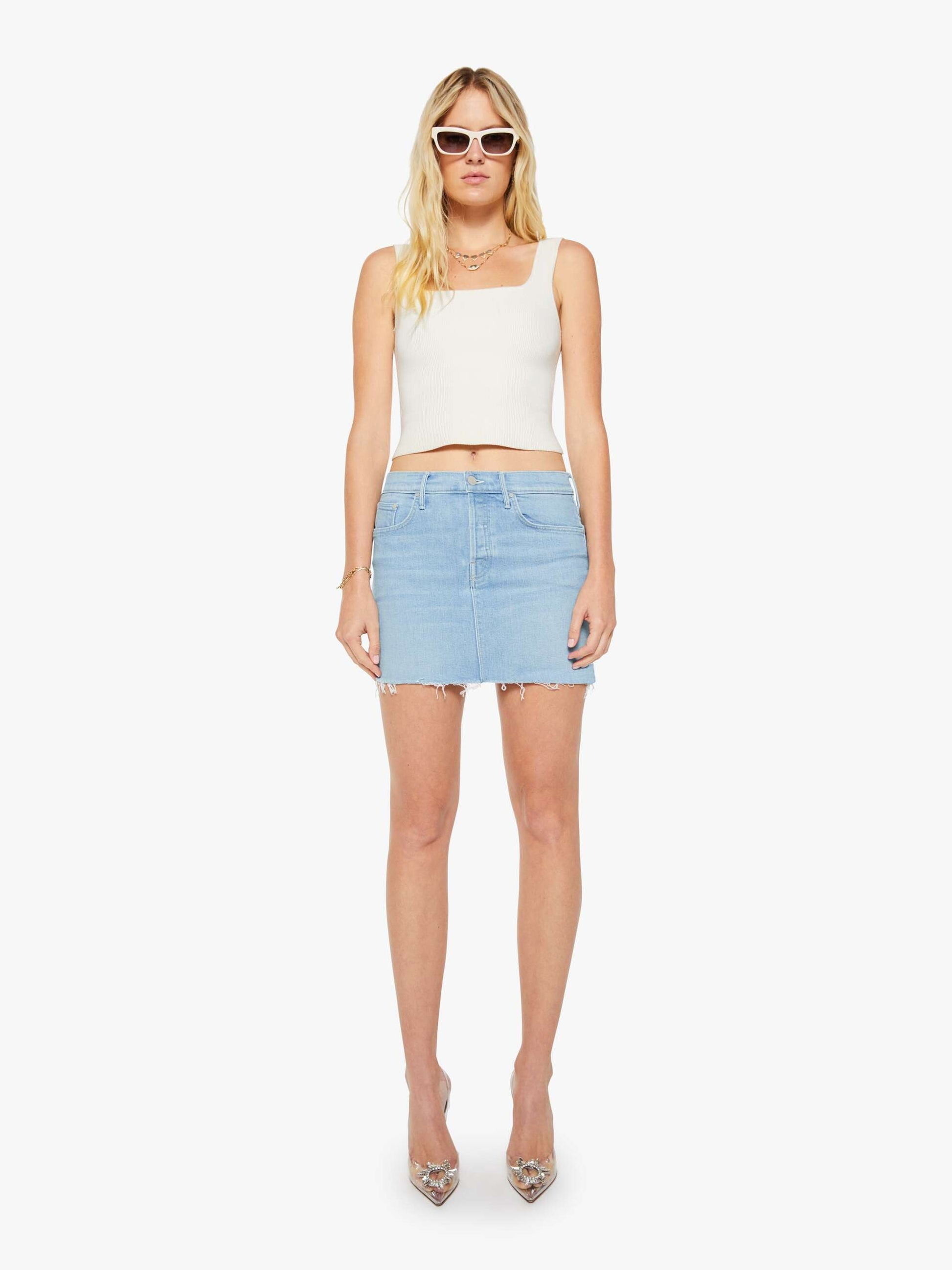 Mother Denim Women The Vagabond Mini