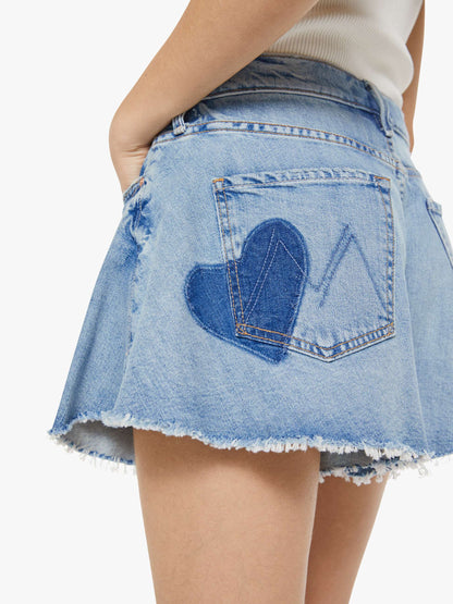 Mother Denim Women The Flutter Short Fray