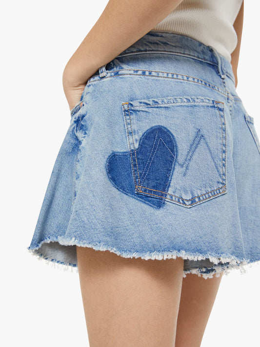 Mother Denim Women The Flutter Short Fray