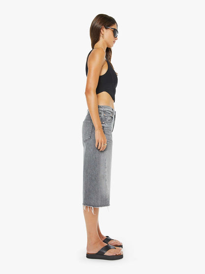 Mother Denim Women The Whole Lot Zip Twist Fray