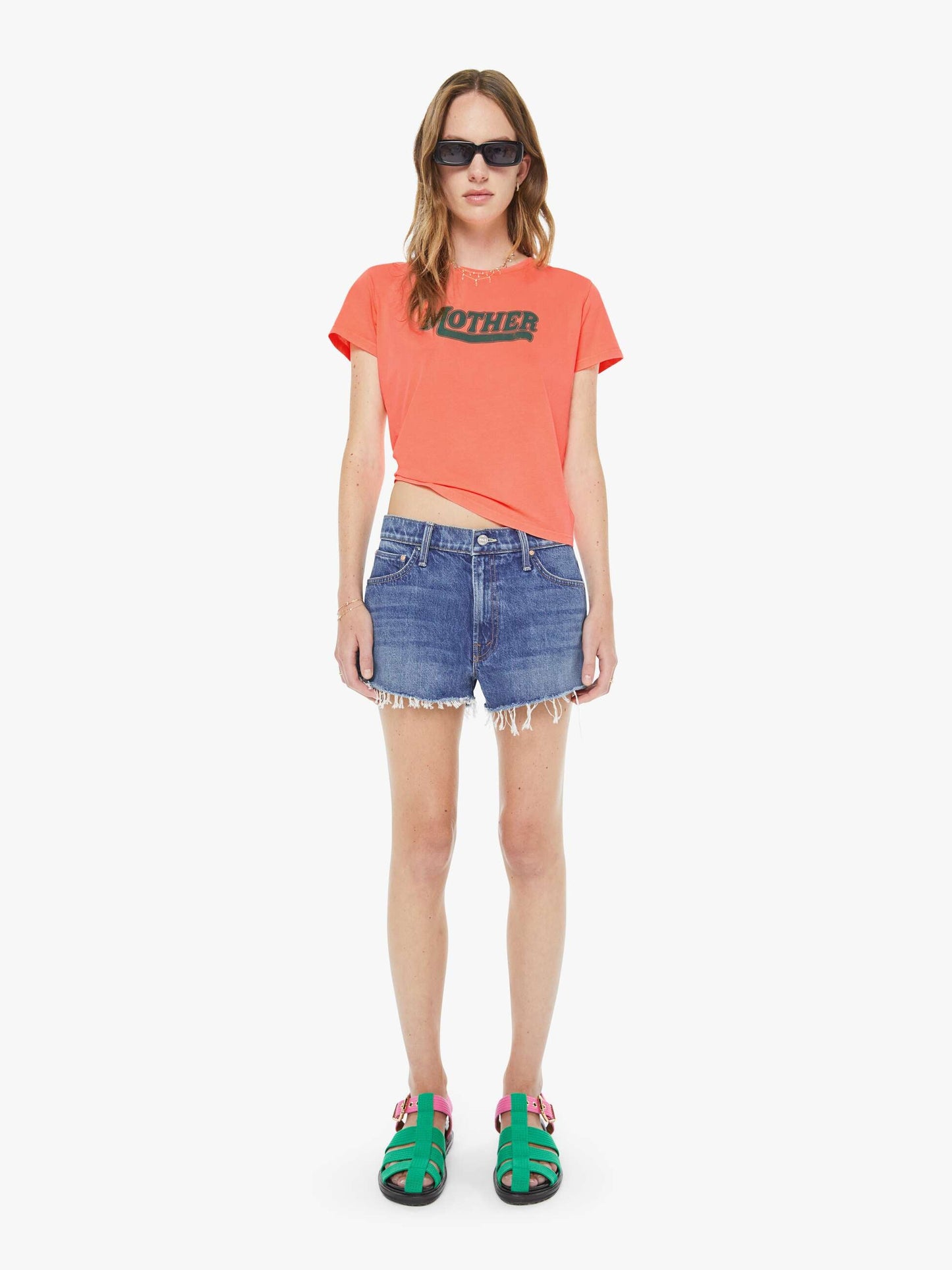 Mother Denim Women The Dodger Short Short Fray