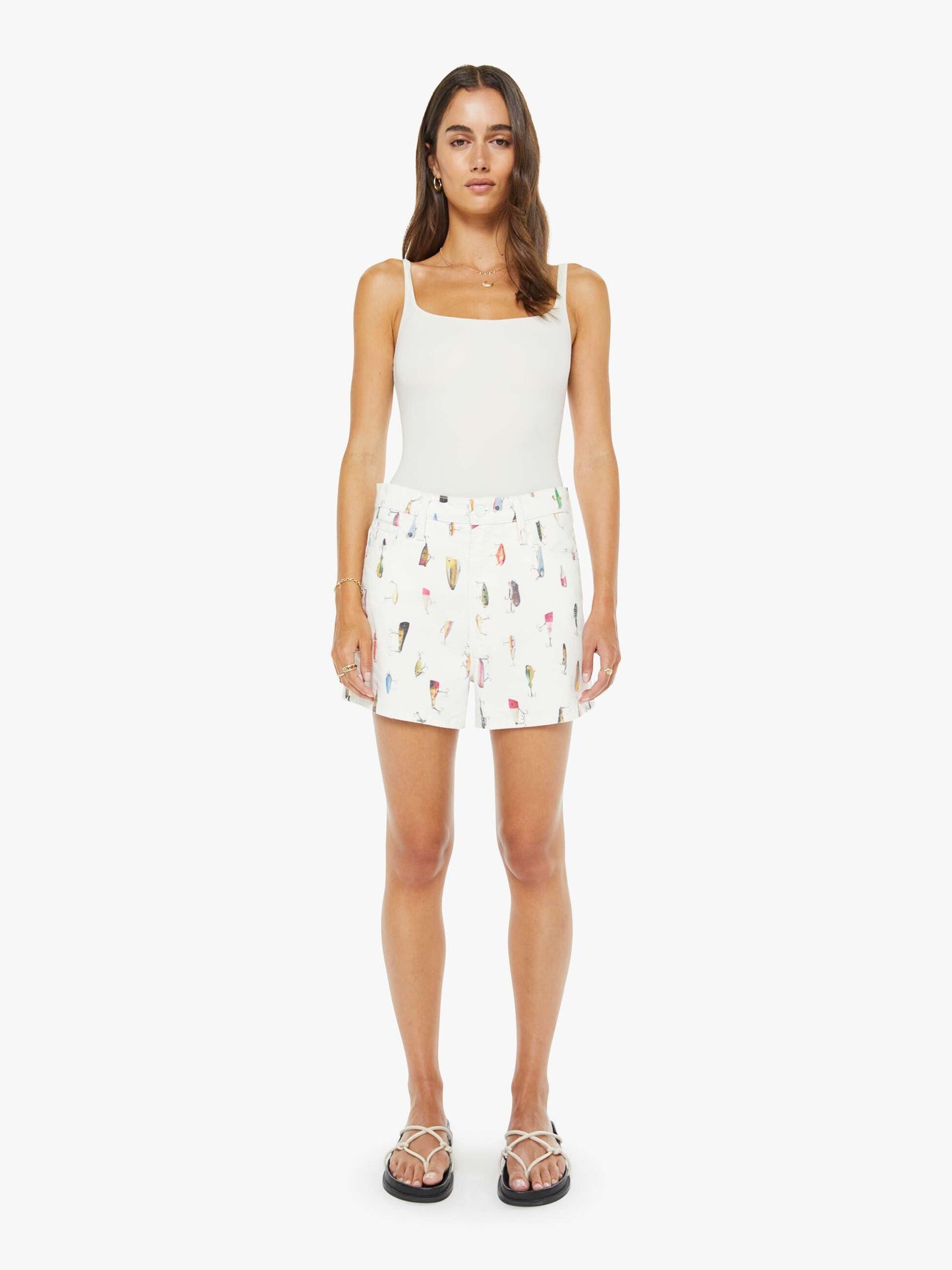 Mother Denim Women The Dodge Ball Short
